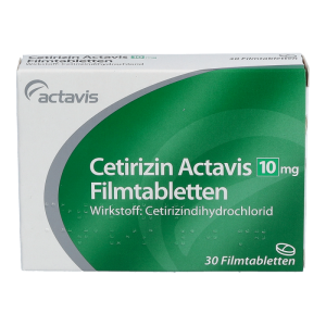 Cetirizin Actavis 10 mg Filmtabletten 30 Stk.