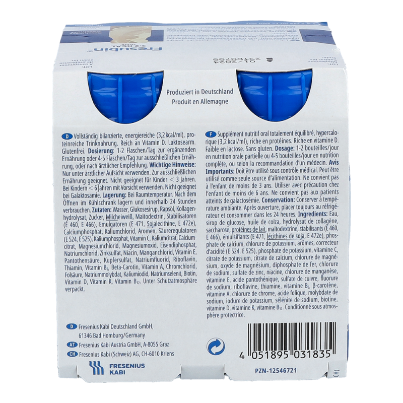 Fresubin 3,2 kcal DRINK 125 ml x 4 Stk. Haselnuss