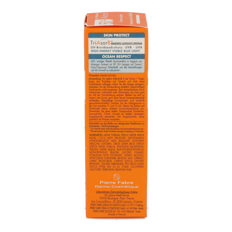 Avène – Sonnencreme SPF 50+ ohne Duftstoffe