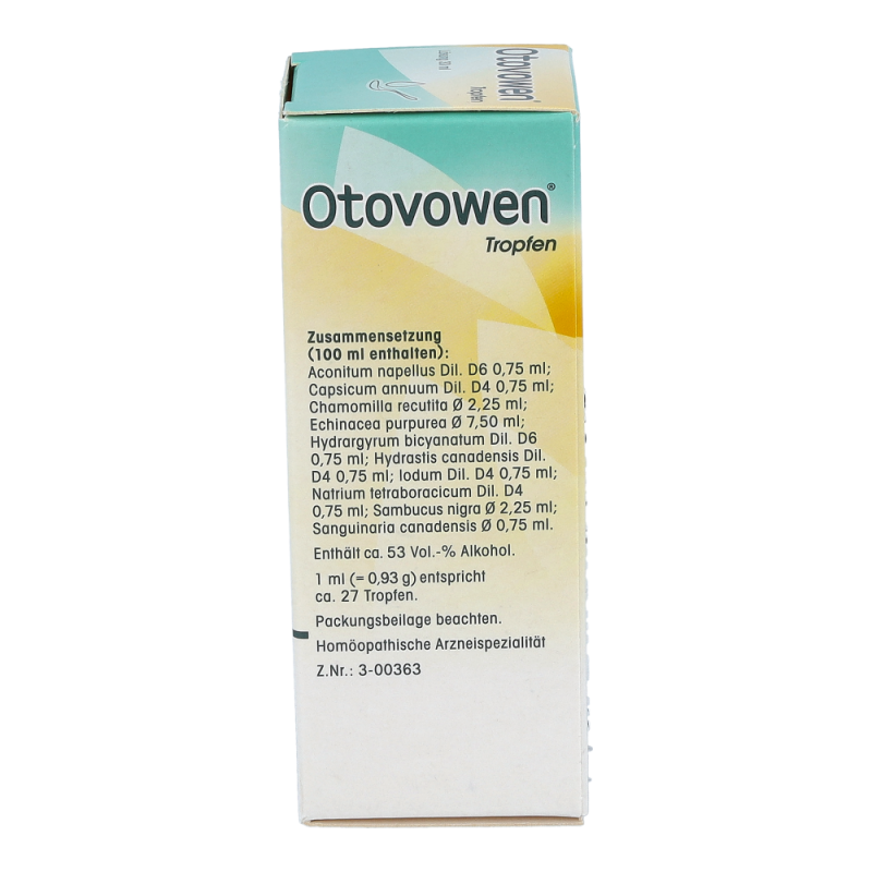 Otovowen Tropfen bei Mittelohrentzündung 30 ml