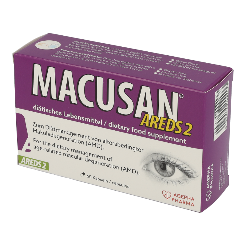 Macusan Tabletten Areds 2 60 Stk.