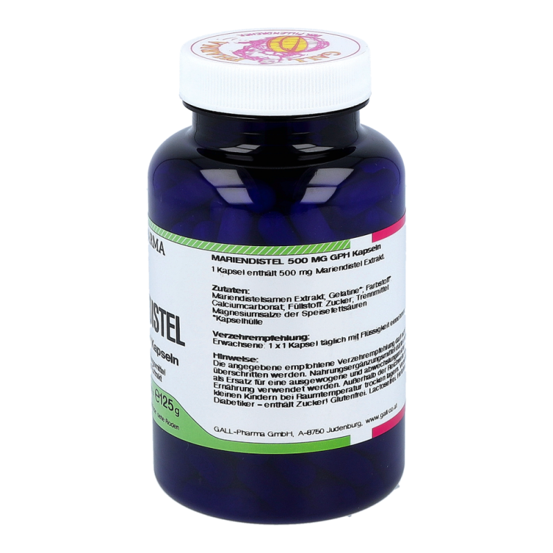 Gall Pharma Mariendistel 500 mg Kapseln 180 Stk.