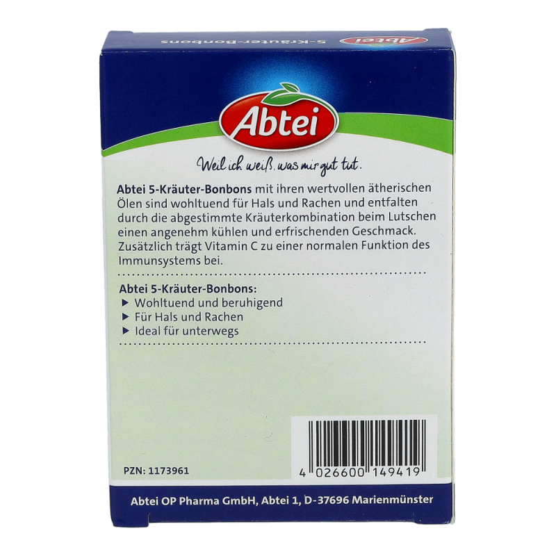 ABTEI 5-KRAEUTER Bonbons