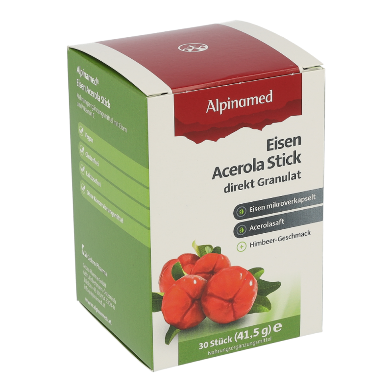 Alpinamed Eisen Acerola Sticks