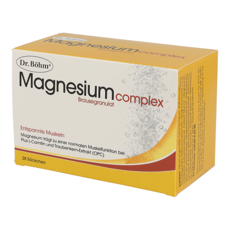 Dr. Böhm Magnesium complex Brausegranulat 28 Stk.