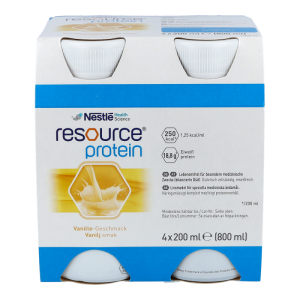 Nestlé Resource Protein 200 4 Stk. Vanille