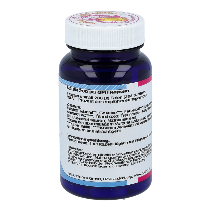 Selen 200mcg Kapseln