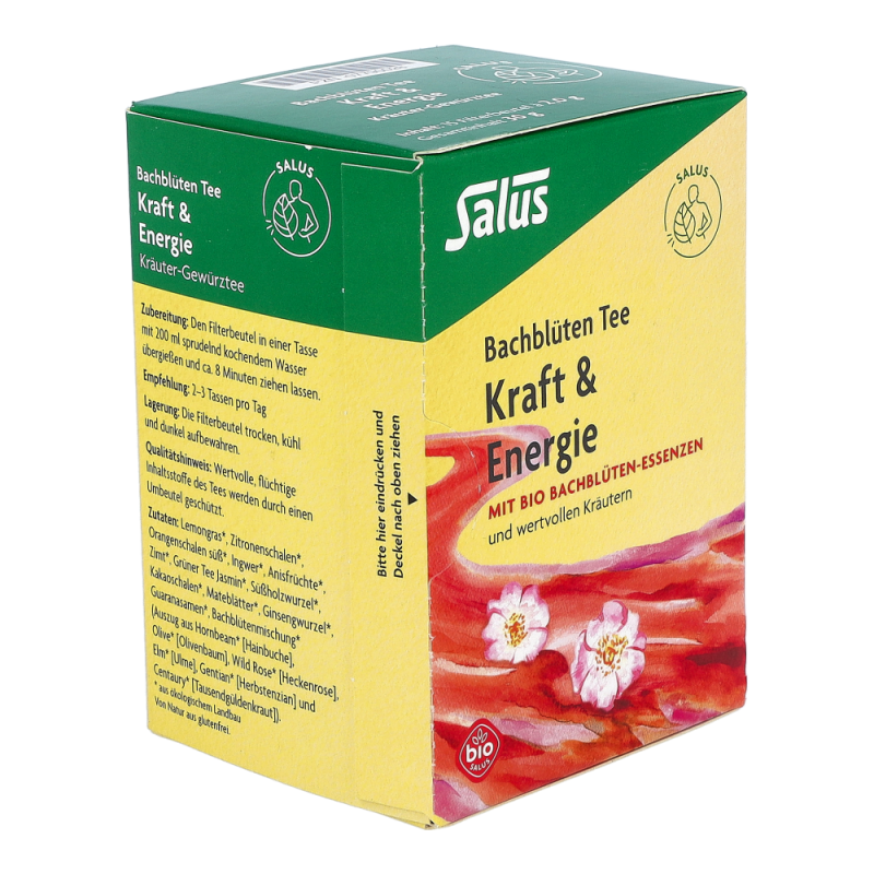 Bachblüten Tee 15 Stk. Kraft und Energie