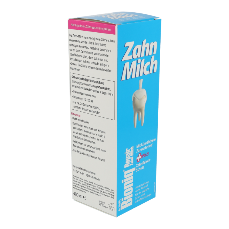 Bioniq Repair Zahn-Milch 400 ml