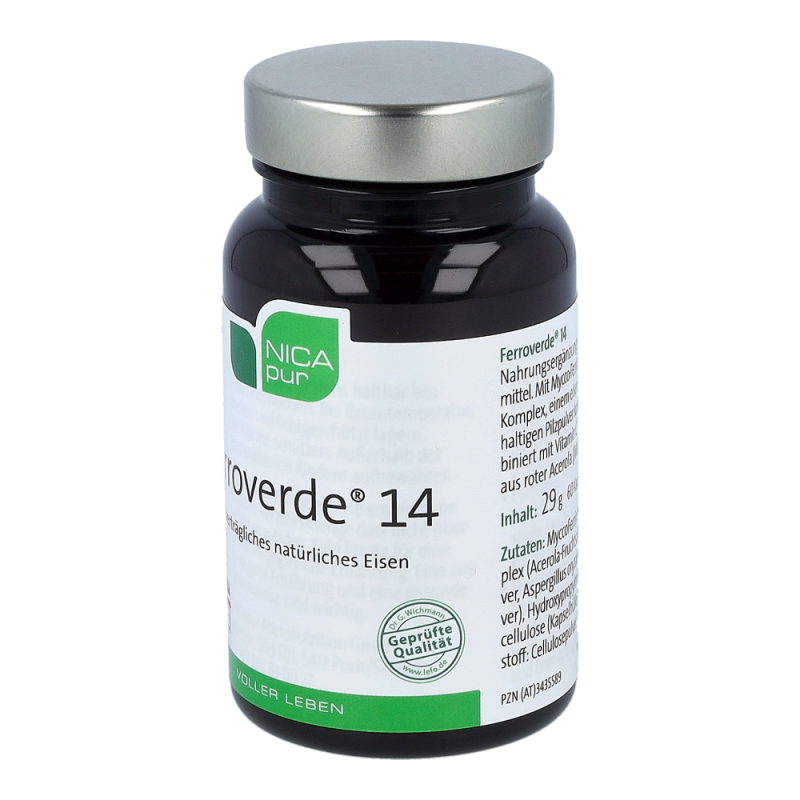 Nicapur Ferroverde 14 Kapseln 60 Stk.