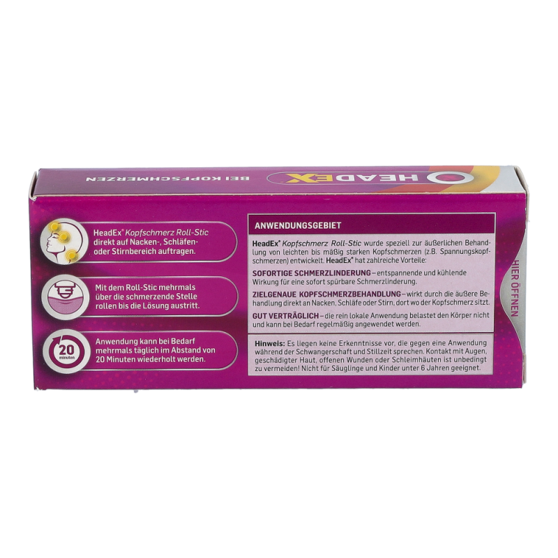 HeadEx® Kopfschmerz Roll-Stic