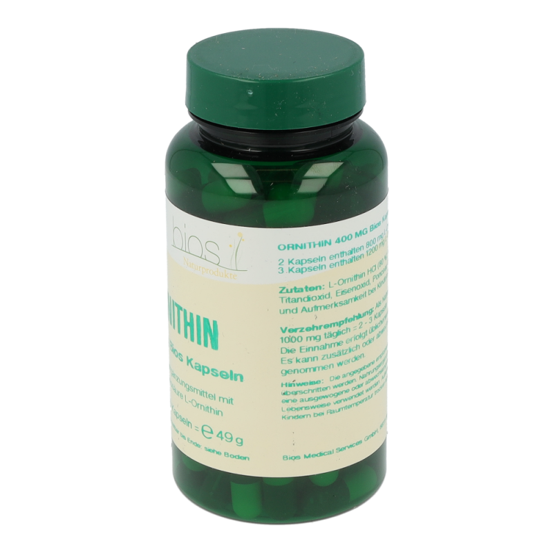 Bios Ornithin 400 mg Kapseln