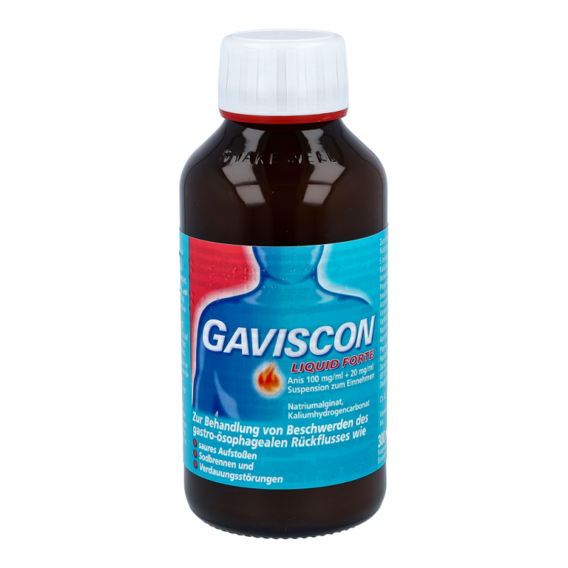 Gaviscon Liquid forte Anis Suspension 300 ml