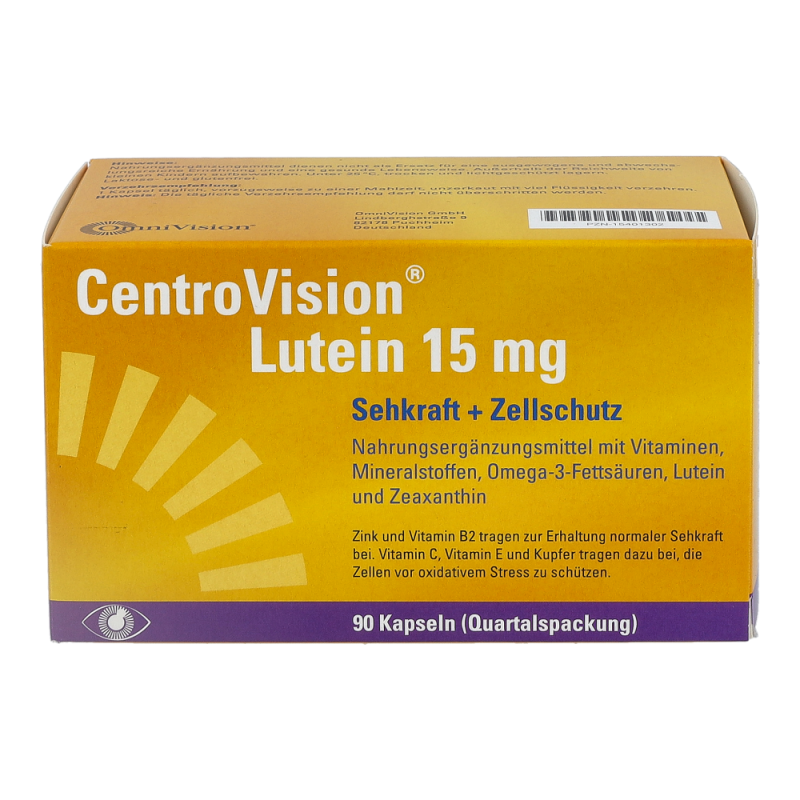 Centro Vision Lutein 15 mg 90 Stk.