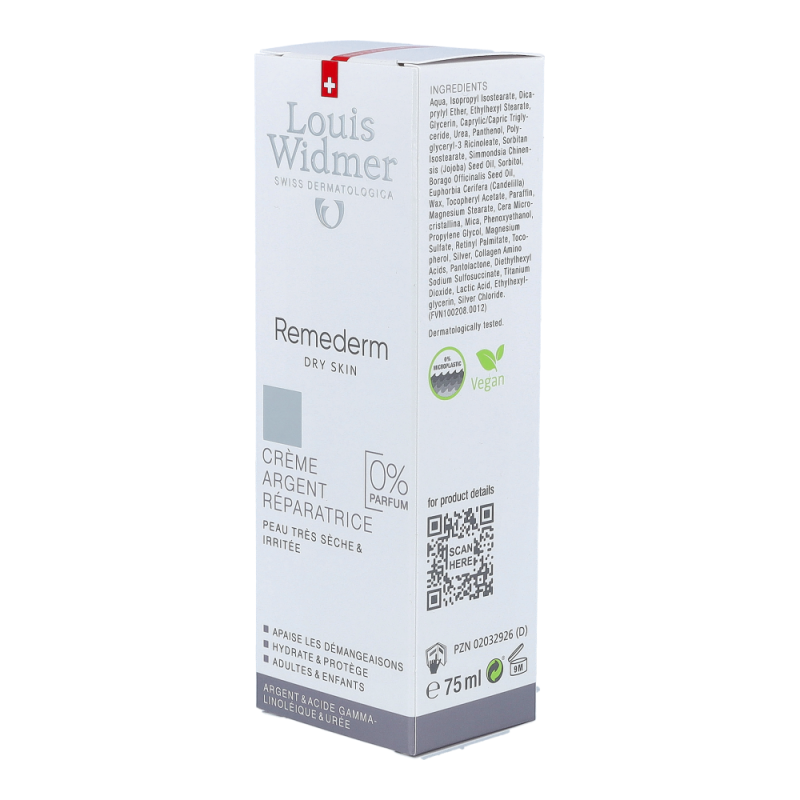 Louis Widmer Remederm Silber Creme Repair 75 ml