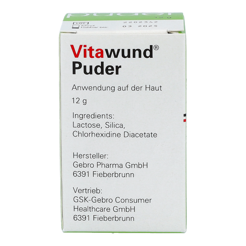 Vitawund Puder 12 g