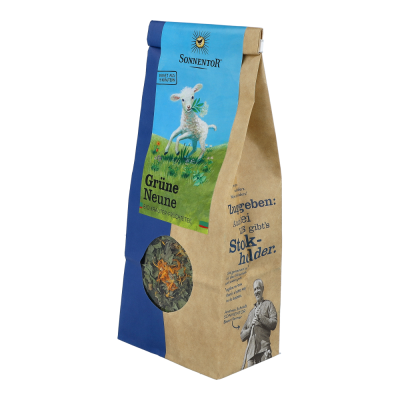 Sonnentor Grüne Neune Tee lose – Bio Kräutertee-Früchtetee