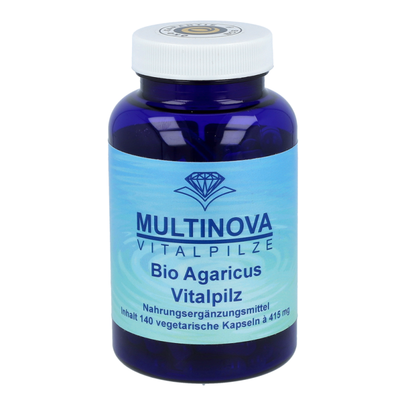 Multinova Agaricus Kapseln 140 Stk. BIO