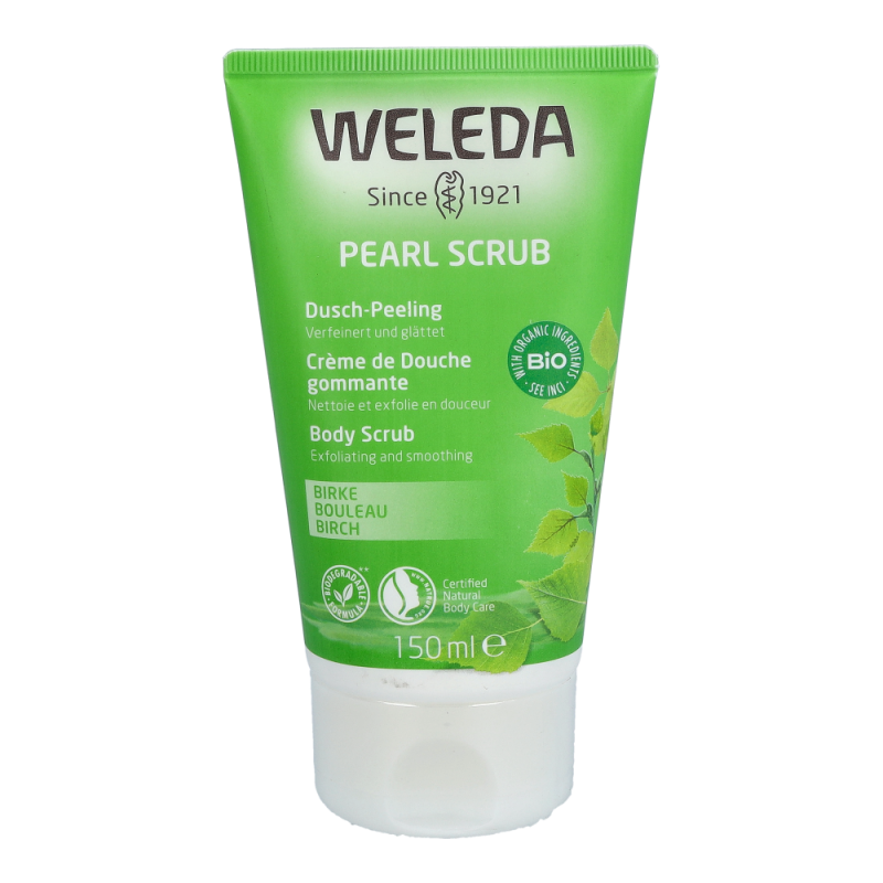 Weleda Pearl Scrub – Dusch-Peeling Birke 150 ml