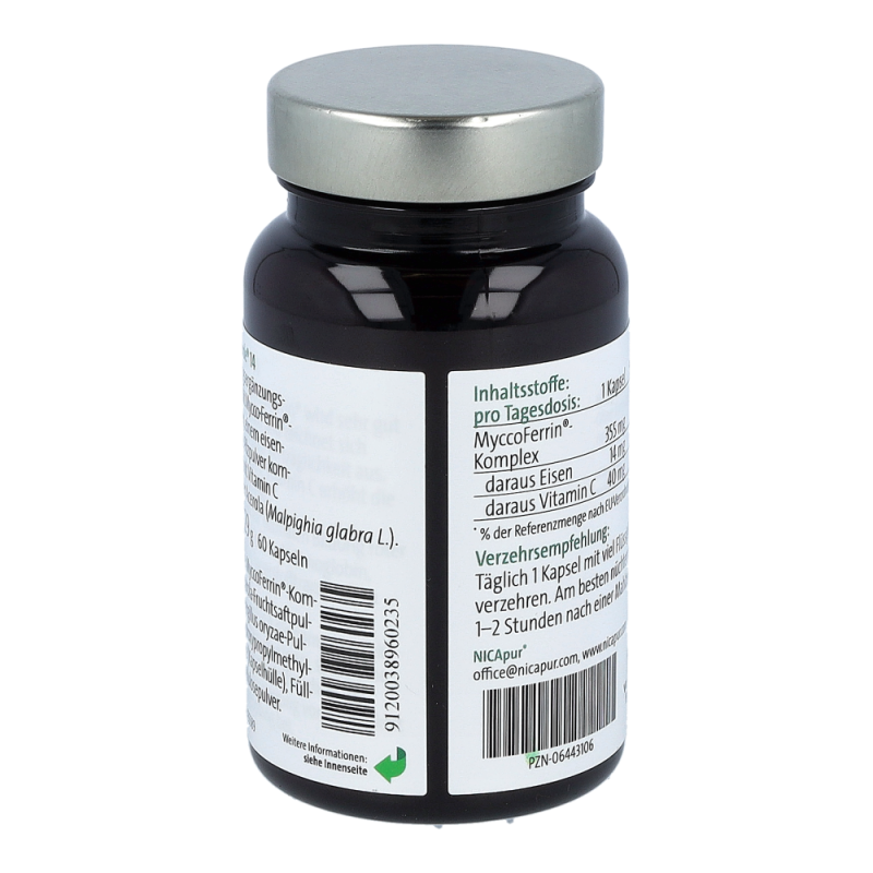 Nicapur Ferroverde 14 Kapseln 60 Stk.