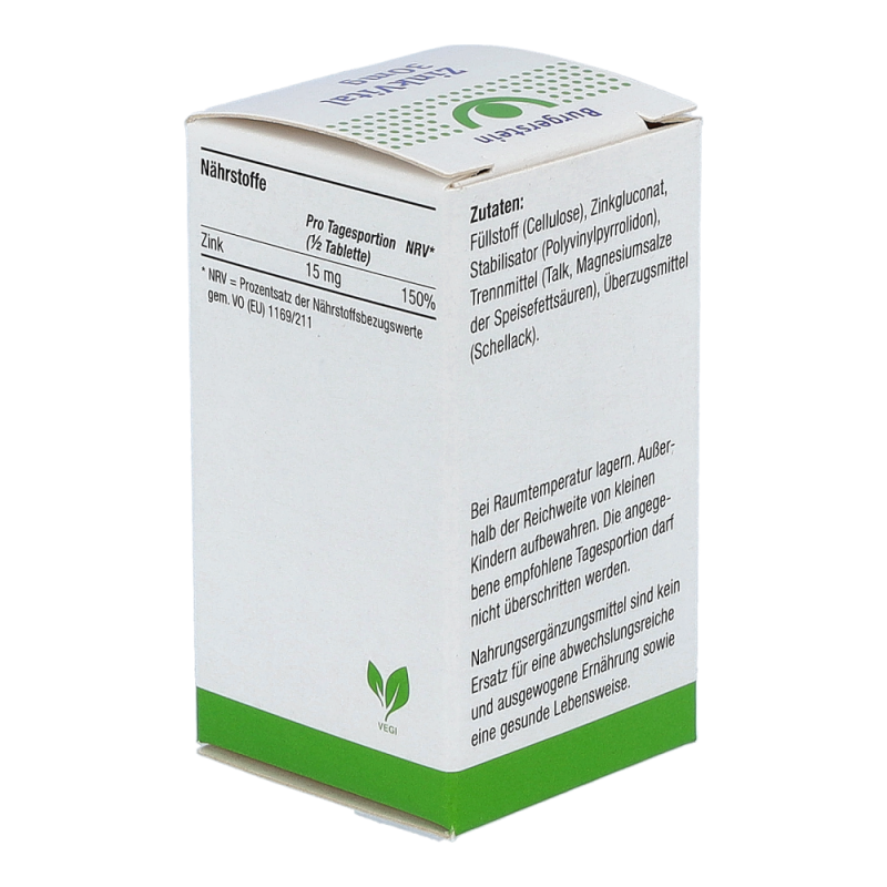 Burgerstein Zinkvital 30 mg Tabletten 40 Stk.