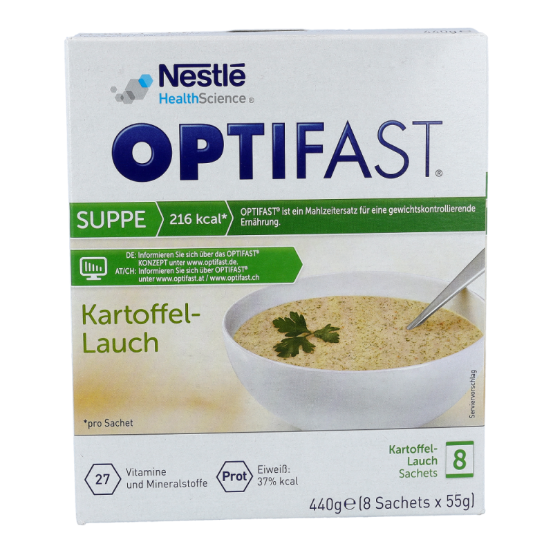 Optifast Suppe Karotte-Lauch 8 x 55 g 1 Pk.