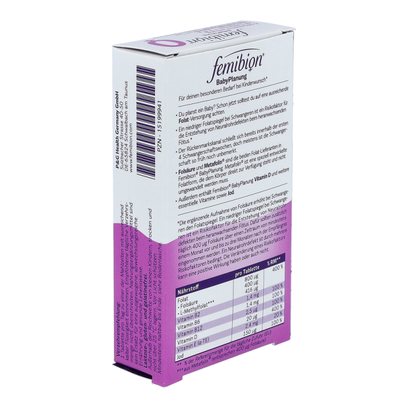 Femibion Baby Planung Tabletten