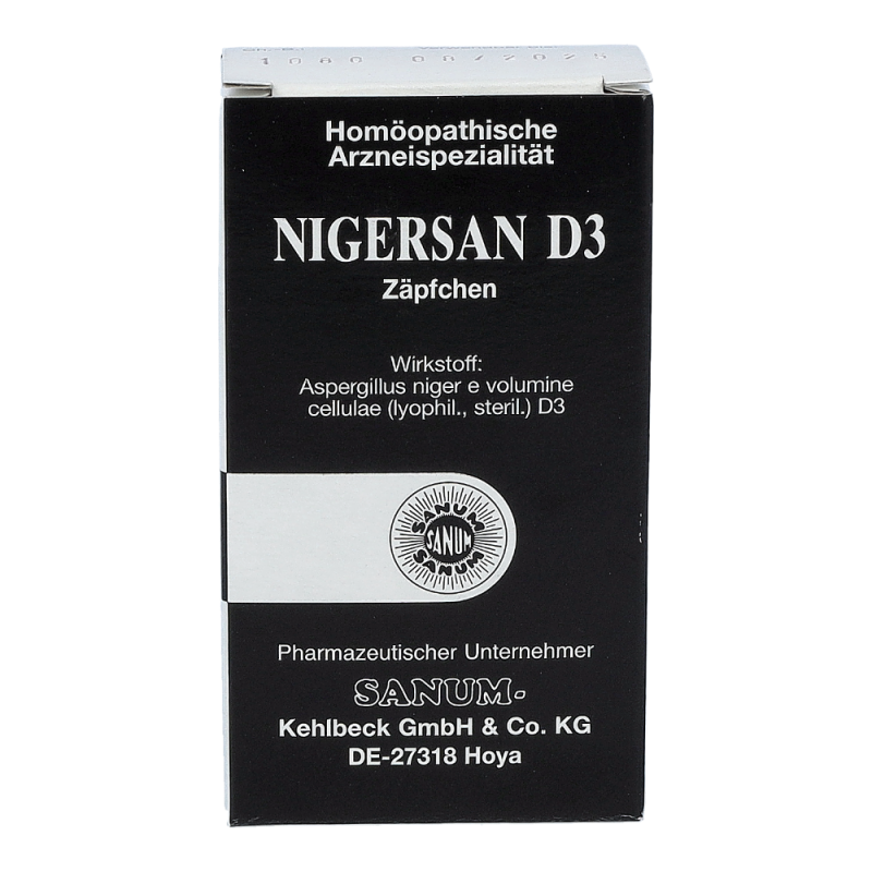 Nigersan D3 Zäpfchen 10 Stk.