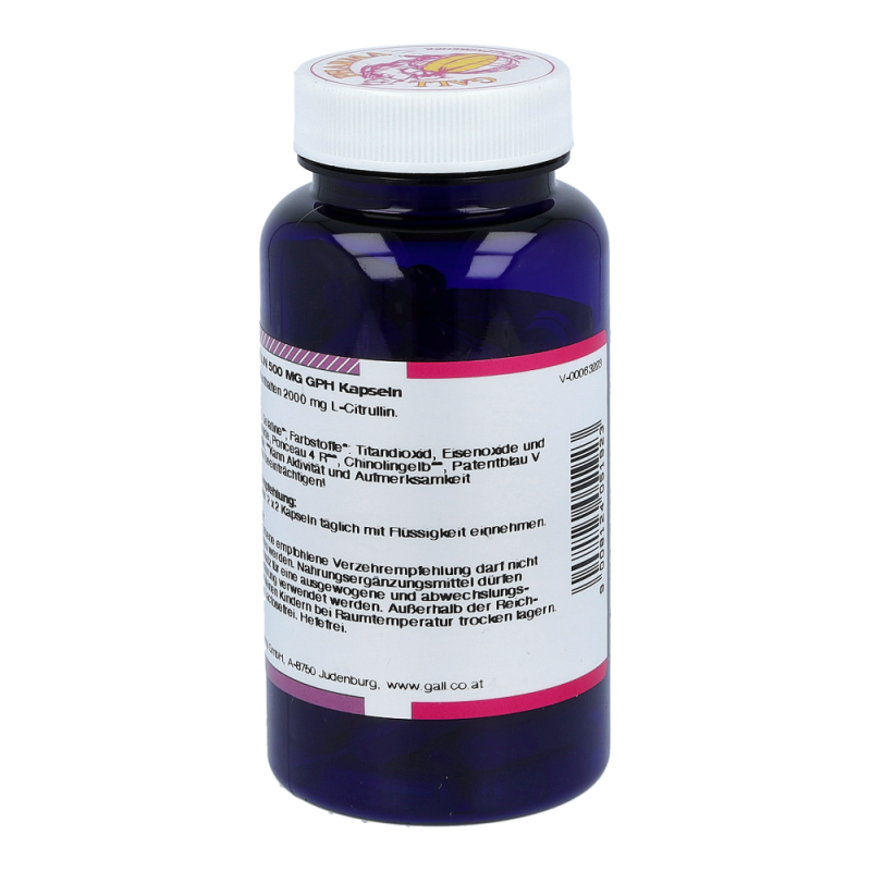 L – Citrullin 500mg Kapseln