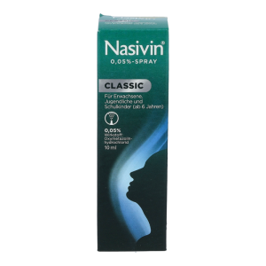 Nasivin Classic 0,05% Spray 10 ml