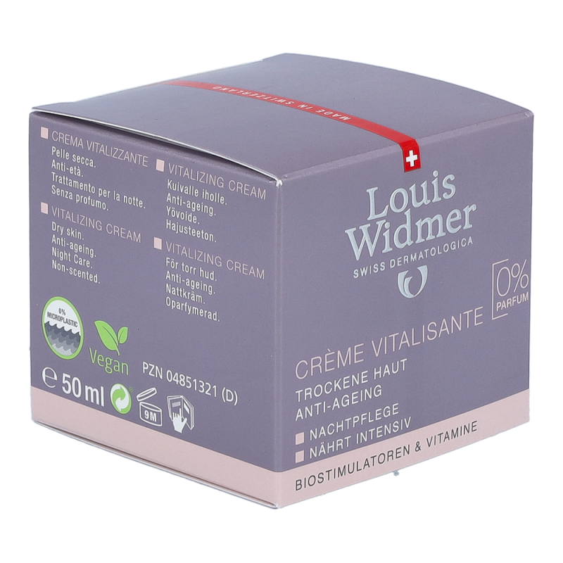 Louis Widmer Crème Vitalisante unparfümiert