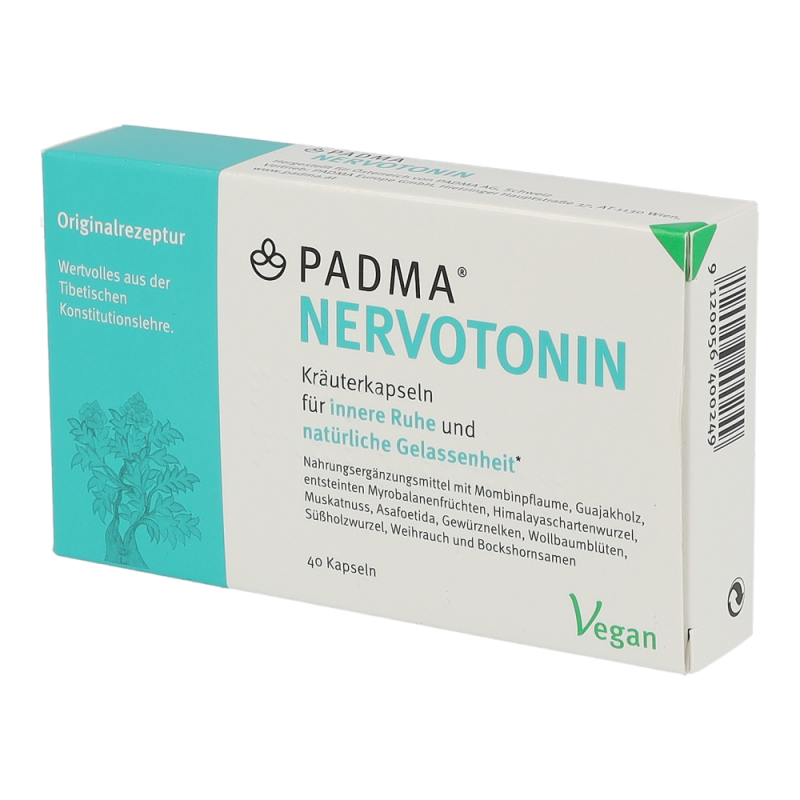 Padma NERVOTONIN innere Ruhe Kapseln - 40 Stück