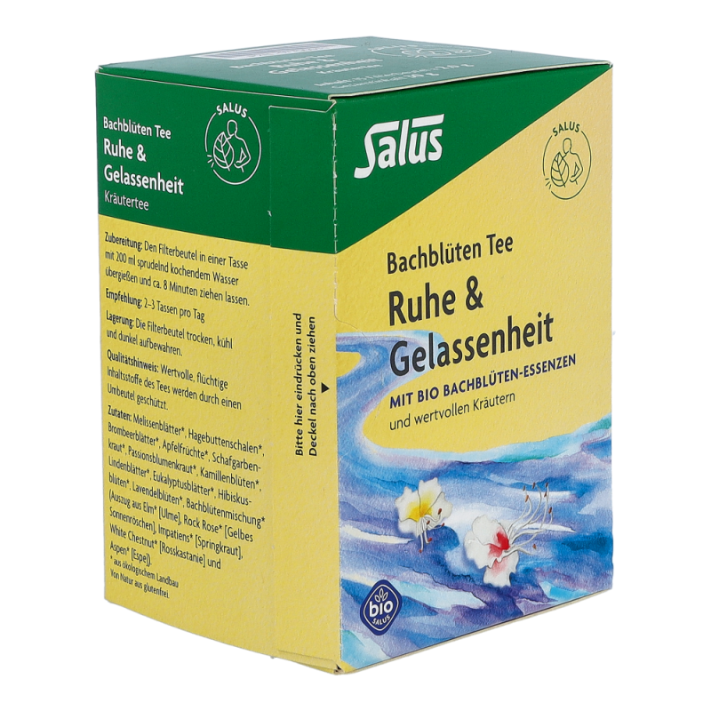 Bachblüten Tee 15 Stk. Ruhe und Gelassenheit