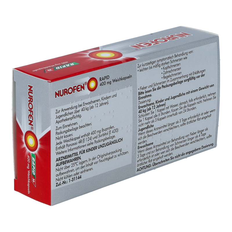 Nurofen Rapid 400 mg Weichkapseln