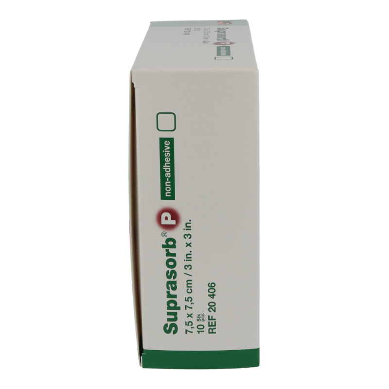 Suprasorb P PU-Schaumverband nicht klebend 10 Stk. 7,5