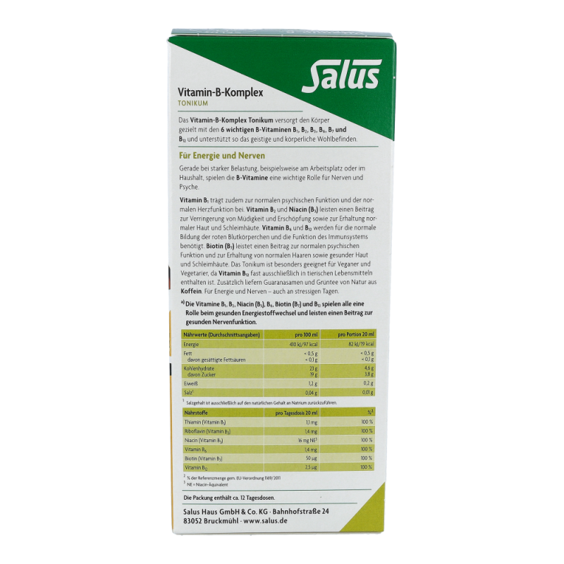 Vitamin B-Komplex Ton Salus 250 ml