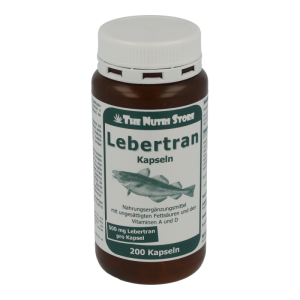 The Nutri Store Lebertran Kapseln 200 Stk.