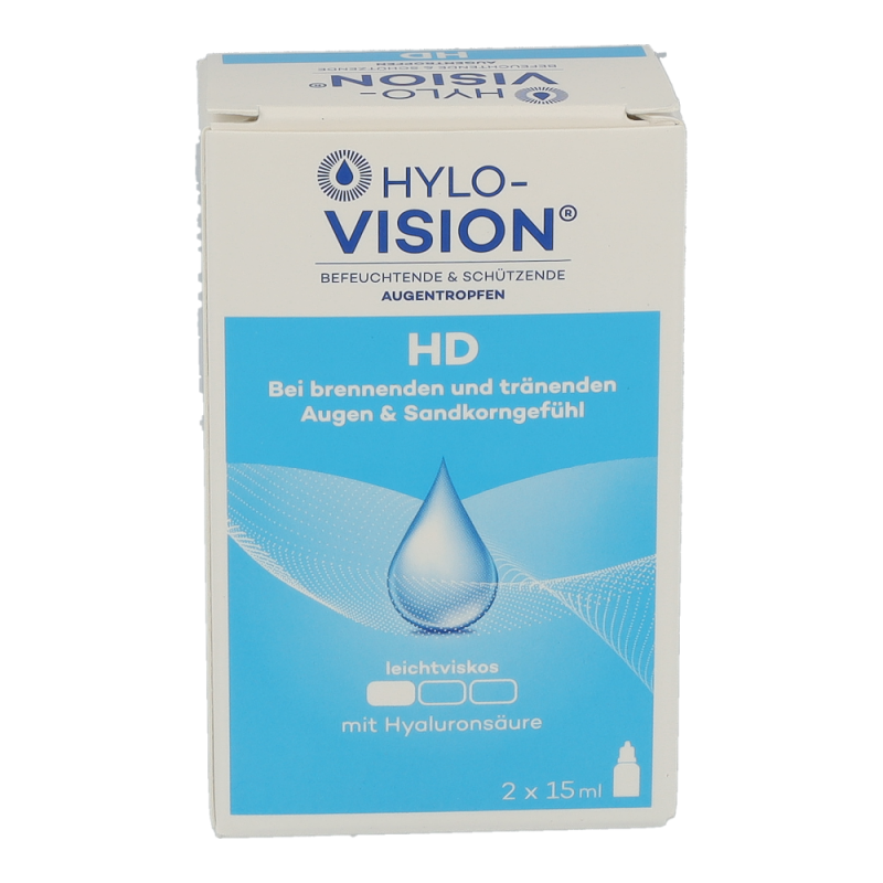 Hylo-Vision HD Augentropfen 15 ml 2 Stk.
