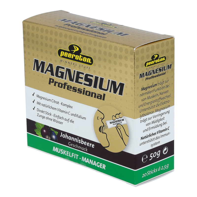 Peeroton Magnesium Professional 20×2,5g Stick