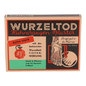 Wurzeltod Kurpackung 6 Pflaster + Bad 1 Stk.