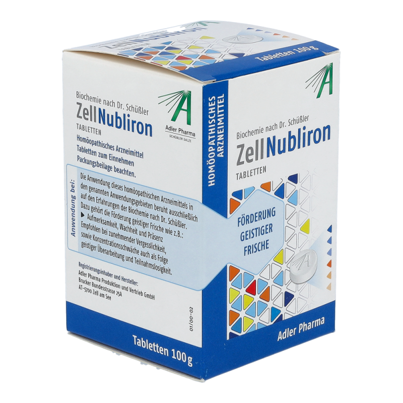 Biochemie nach Dr. Schüßler Zell Nubliron 100 g