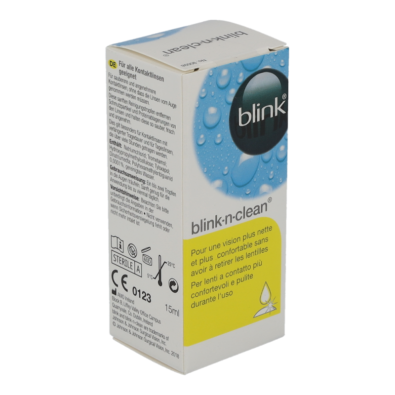 BLINK N CLEAN befeuchtend & reinigend für eingesetzte Linsen