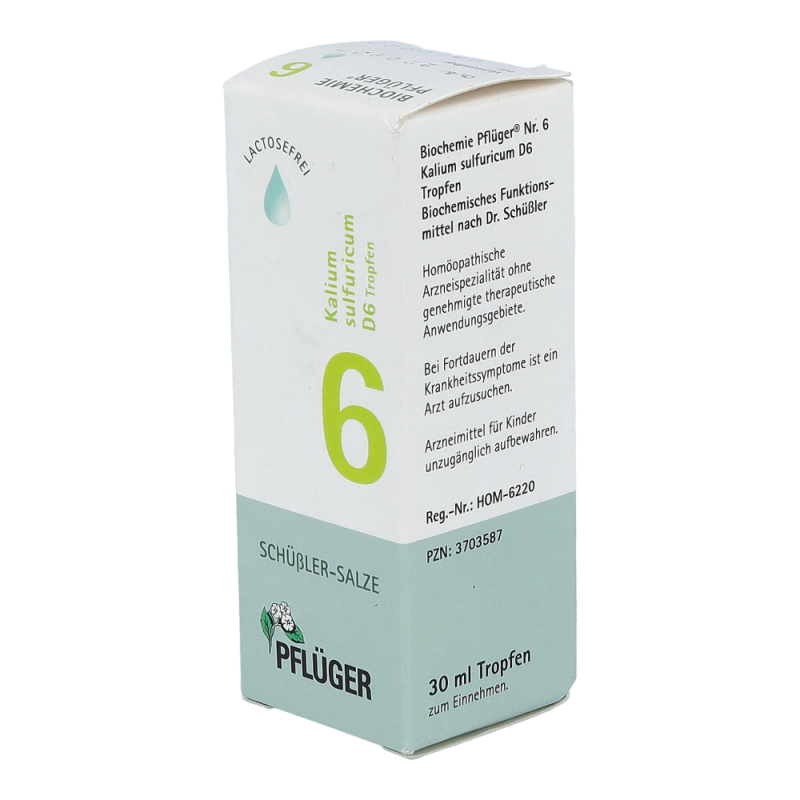 Pflüger Dr. Schüßler Nr. 6 Kalium Sulfuricum 30 ml