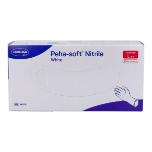 Hartmann Peha-soft Untersuchungshandschuh Nitril White 100 Stk. Large
