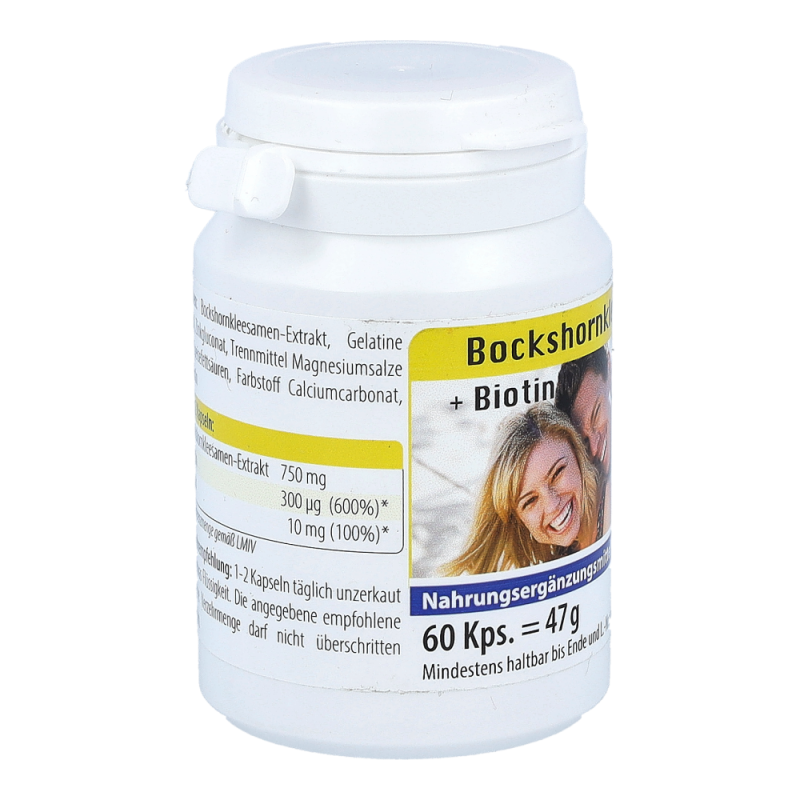 Bockshornklee + Biotin 60 Kapseln