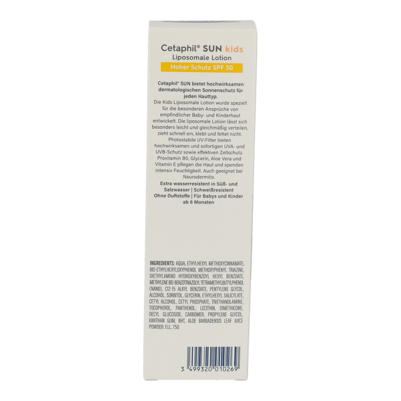 Cetaphil Sun Daylong Kids SPF30 Liposomale Lotion