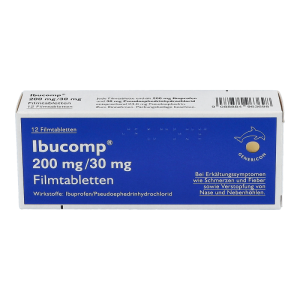 Ibucomp 200 mg/30 mg Filmtabletten