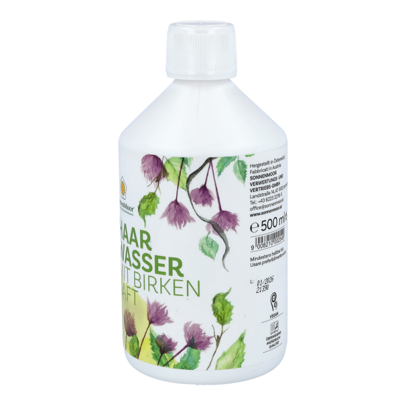 SonnenMoor Haarwasser mit Birkensaft