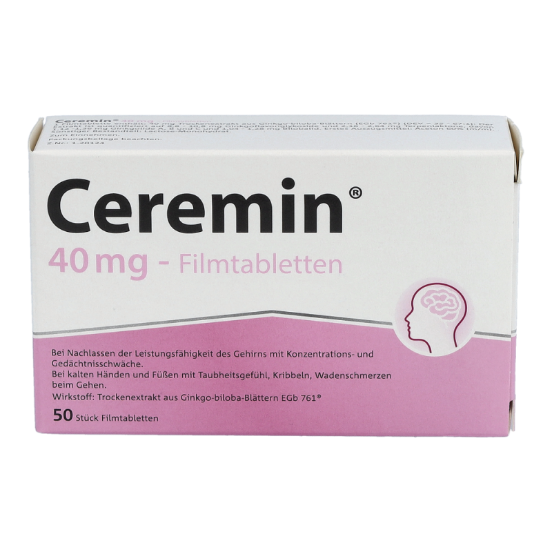 Ceremin 40 mg Filmtabletten 50 Stk.