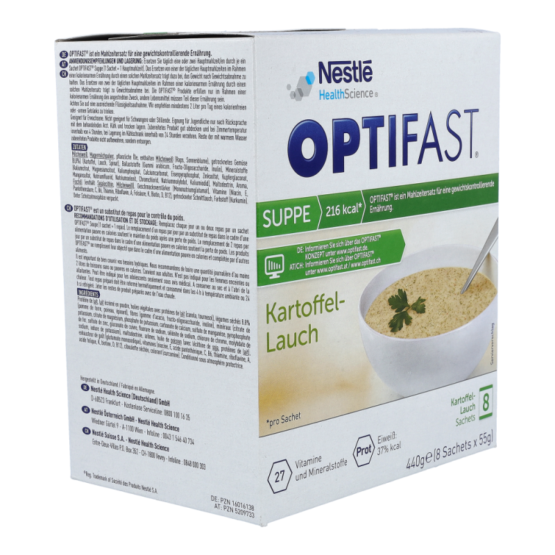 Optifast Suppe Karotte-Lauch 8 x 55 g 1 Pk.